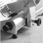 Feliator electric profesional, diametru lama 19,5 cm, Hendi Profi Line 195, grosimea taiere reglabila 1-12 mm, 200 W, carcasa aluminiu - Image 3
