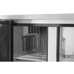Frigider profesional ARKTIC by Hendi Kitchen Line cu 3 usi, 291 l, 1800x600x(H)800 mm otel inoxidabil  0/8°C ,270 W/230V,  3 rafturi, 2x 430x428 mm, 1x 490x428 mm incluse - Image 5