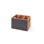 Suport tacamuri din lemn durabil cu tabla integrata 210x150x(H)150 mm Hendi - Image 2