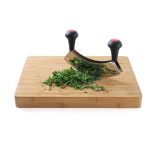 Cutit special pentru tocat, lama dubla inox, 230 mm, Hendi - Image 2