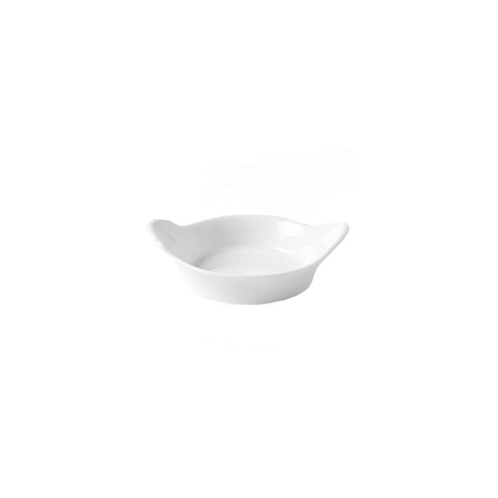 Set 6 bucati vase tapas Hendi, model Huevo, portelan dur, diametru 6,5x1,5 cm, rezistent la temperaturi inalte - Image 2