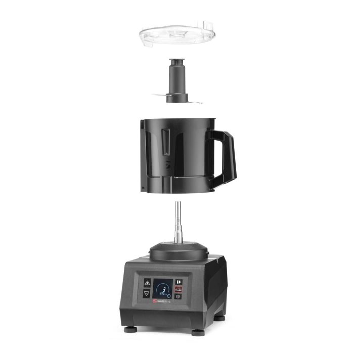 Cutter și emulgator Compact Line KE-4V Ultra cu viteză variabilă, Sammic, Negru, 252x309x(H)434mm - Image 2