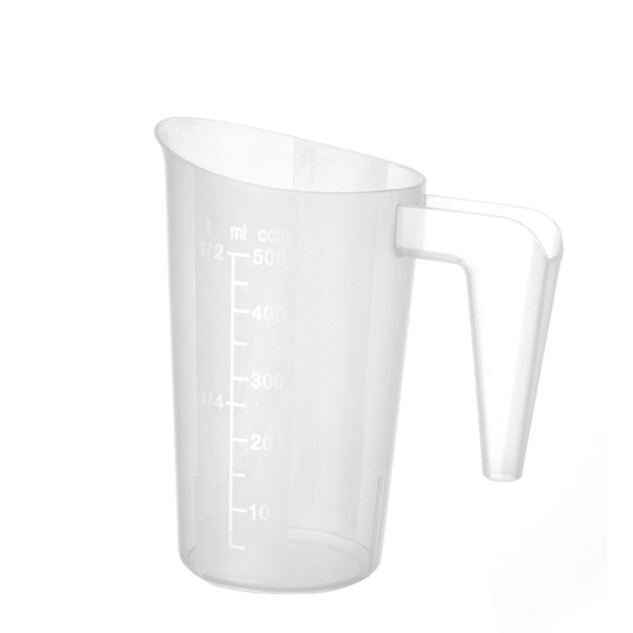 Cana Hendi gradata din polipropilena, 0.5 litri, 95x(h)136 mm - Image 2