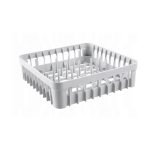 Masina profesionala de spalat vase K 50 cu pompa de detergent 50 x 50 control electromecanic 400 W Hendi Inox 570x600(+370)x(H)830 mm - Image 2