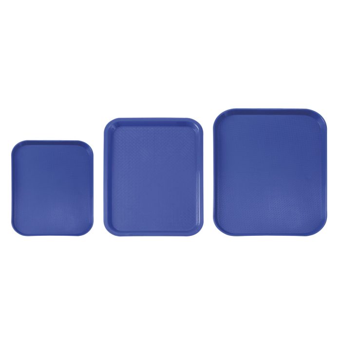 Tava servire fast food albastra din polipropilena Hendi 265x345x(h)20 mm - Image 2
