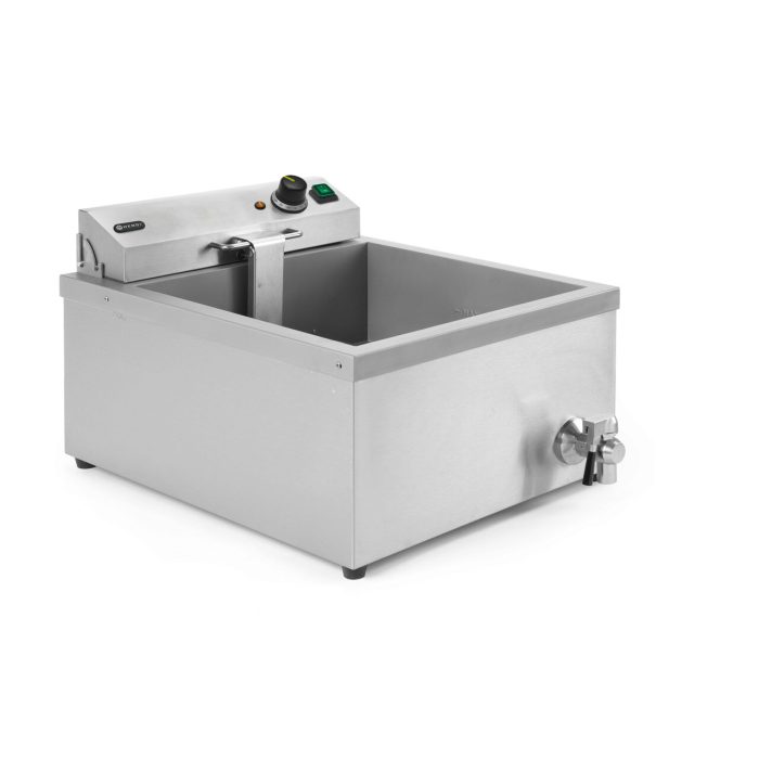 Friteuza electrica  pentru gogosi, 12L, 3500W, 630x860x(h)360mm - Image 5