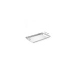 Tava de servire Hendi, GN 1/1,cu manere, din inox, 530x325x(H)70mm - Image 2