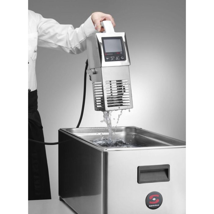 Circulator de imersie pentru gatit Sous Vide 5, 7, 9, Sammic, Argintiu, 230V/2000W, 124x140x(H)360mm - Image 5