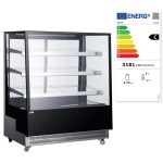 Vitrina frigorifica de prezentare interval temp. 2/6?C, 490 W corp inox, ARKTIC by Hendi, 1200x805x(H)1445 mm, 650 Litri, Clasa energetica C - Image 2