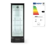 Vitrina frigorifica de prezentare interval temp. 2/10 C, 195 W, corp inox, ARKTIC by Hendi, 600x530x(H)1820 mm 300 Litri, Clasa energetica E - Image 2