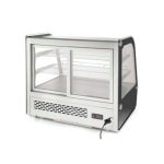 Vitrina rece pt prezentare, 120 lt, interval temp. 0-6 gr C, 160 W, corp inox, ARKTIC by Hendi, 707x570x(H)680mm, Clasa energetica B - Image 7