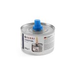 Combustibil lichid cu fitil pentru chafing dish - set 6 cutii de 200 gr - timp ardere 6 ore, Hendi