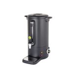 Boiler pentru bauturi fierbinti 9 litri, inox, negru mat, termostat 0-100 gr C, 950 W, Concept Line Hendi, 307x330x(H)450 mm