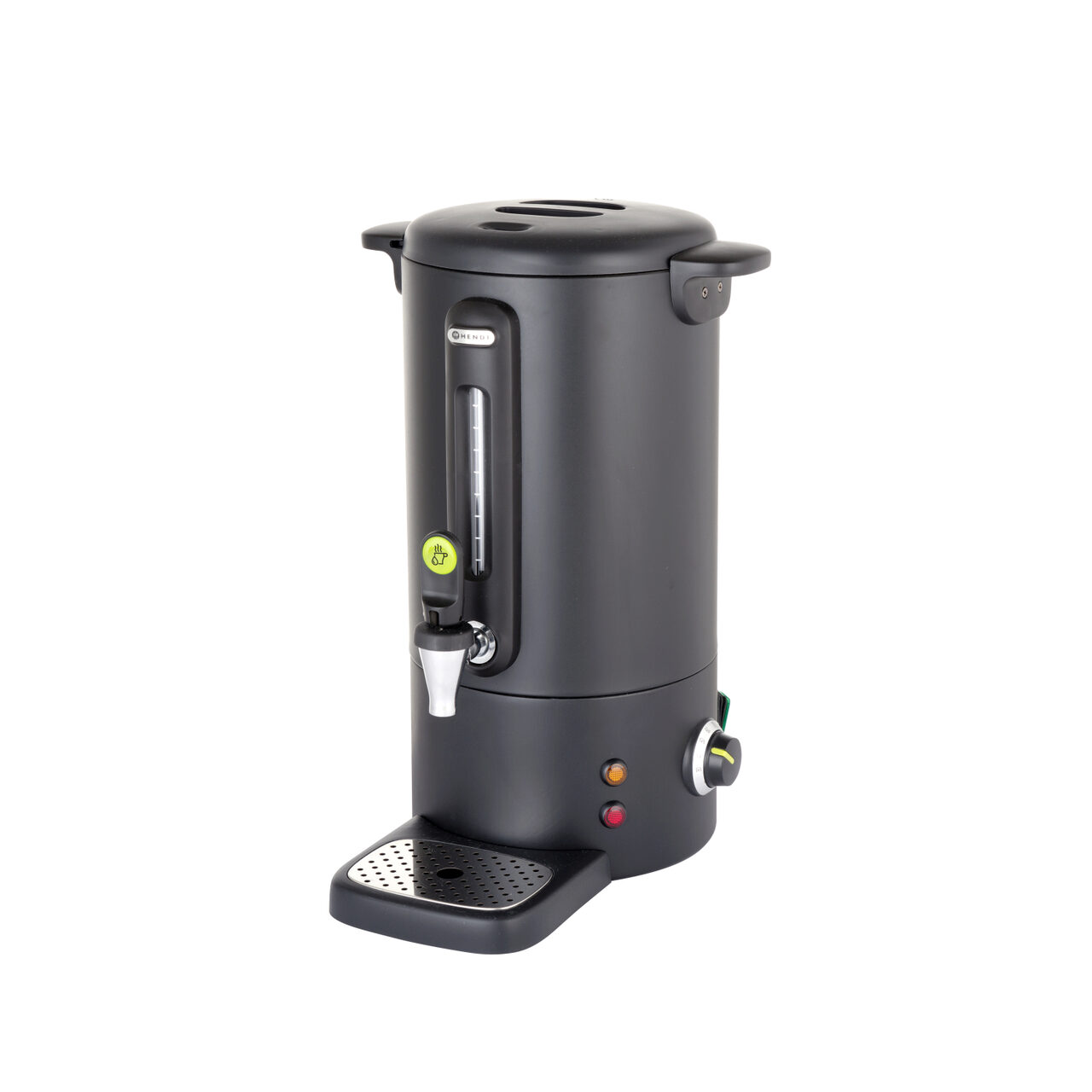 12589525_BIG.jpg Boiler pentru bauturi fierbinti 16 litri, inox, negru mat,1650 W,357x380x502(h)mm - Image 1