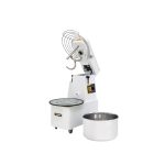 Malaxor profesional spirala cu vas detasabil 1 viteza echipat cu roti pivotante vas, capac si spirala din inox 18/10 Hendi 41 litri, capacitate maxima incarcare 35 Kg, productivitate 112 Kg, 1100 W 480x805x(H)870 mm
