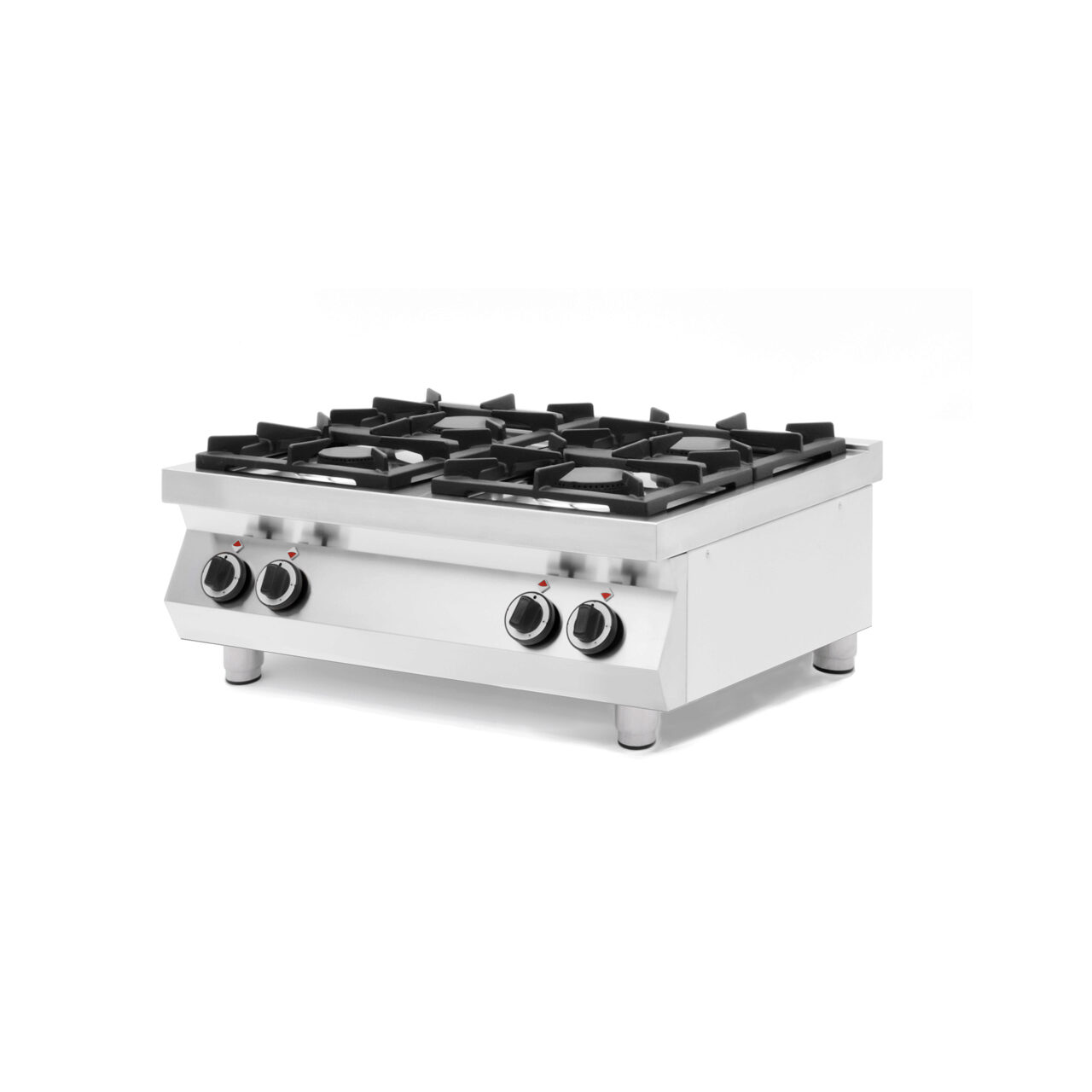 12589694_BIG.jpg Aragaz profesional pe gaz Hendi Kitchen Line cu 4 arzatoare, pentru masa 800x700x(H)310 mm - Image 1