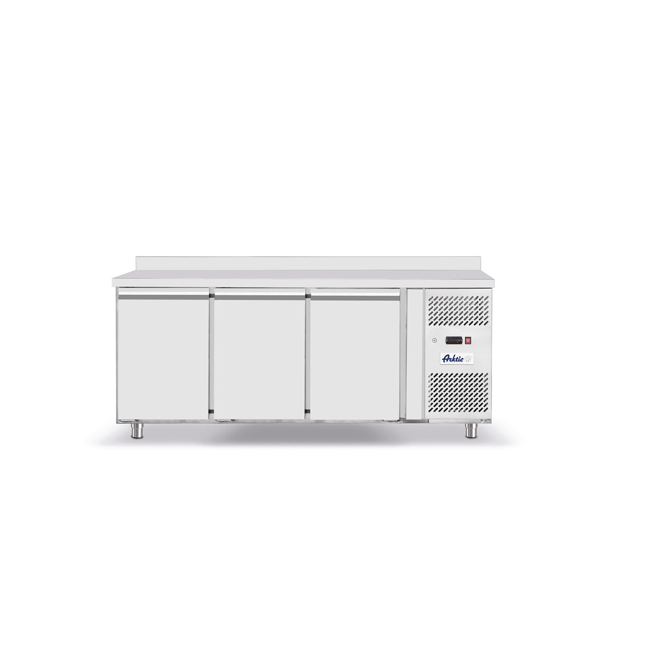 12589754_BIG.jpg Congelator cu 3 usi profesional, inox, ARKTIC by Hendi Profi Line, 420 L interval temperatura -18?/-22?C , 600 W, 1795x700x(H)850 mm - Image 1