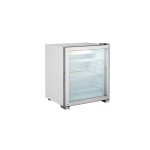 Dulap frigorific congelare cu usa din sticla, 230 W, corp inox, ARKTIC by Hendi,620x593x(h)680 mm, Clasa energetica D