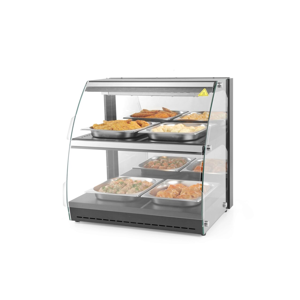 12589833_BIG.jpg Vitrina calda de prezentare tip GN 1/2 interval temp. 30/90?C 560 W, ARKTIC by Hendi, 650x467x(H)630 mm - Image 1