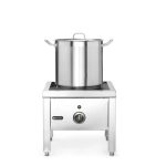 Aragaz cu inductie de mare putere, Hendi , ø160-300 mm, 5000W,400v,dimensiuni:400x400x(H)380mm