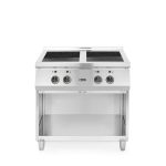Masina de gatit cu inductie, 4 arzatoare, spatiu depozitare,17000 W,Hendi, 800x700x(H)870mm