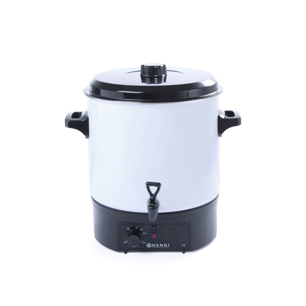 12589891_BIG.jpg Boiler pentru bauturi fierbinti 27 lt, corp emailat, termostat 0-90 gr C, 1800W, Hendi, 460x480x349mm - Image 1