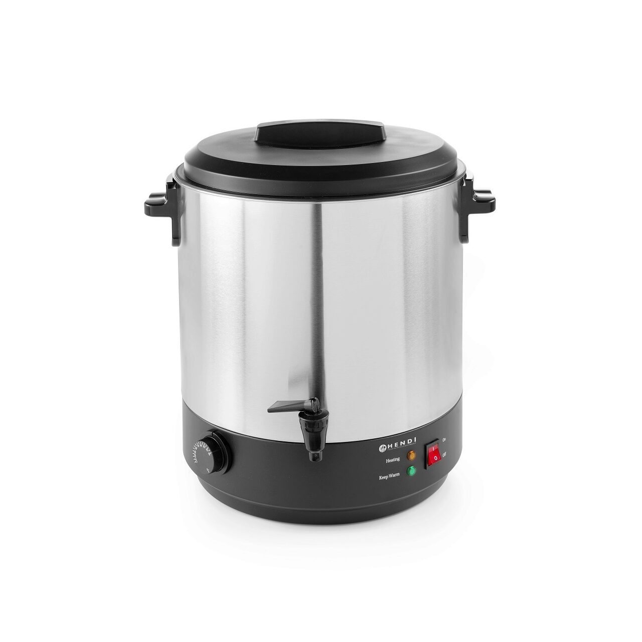 12589892_BIG.jpg Boiler bauturi fierbinti 25 lt, Hendi, 442x426x(H)491 mm inox, 2500 W, termostat in intervalul 30 C - 110 C, potrivit si pentru uz profesional - Image 1