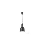 Lampa de incalzire cilindrica, culoare negru, ø175x(H)250