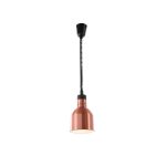 Lampa de incalzire cilindrica, finisaj cupru ø175x(H)250