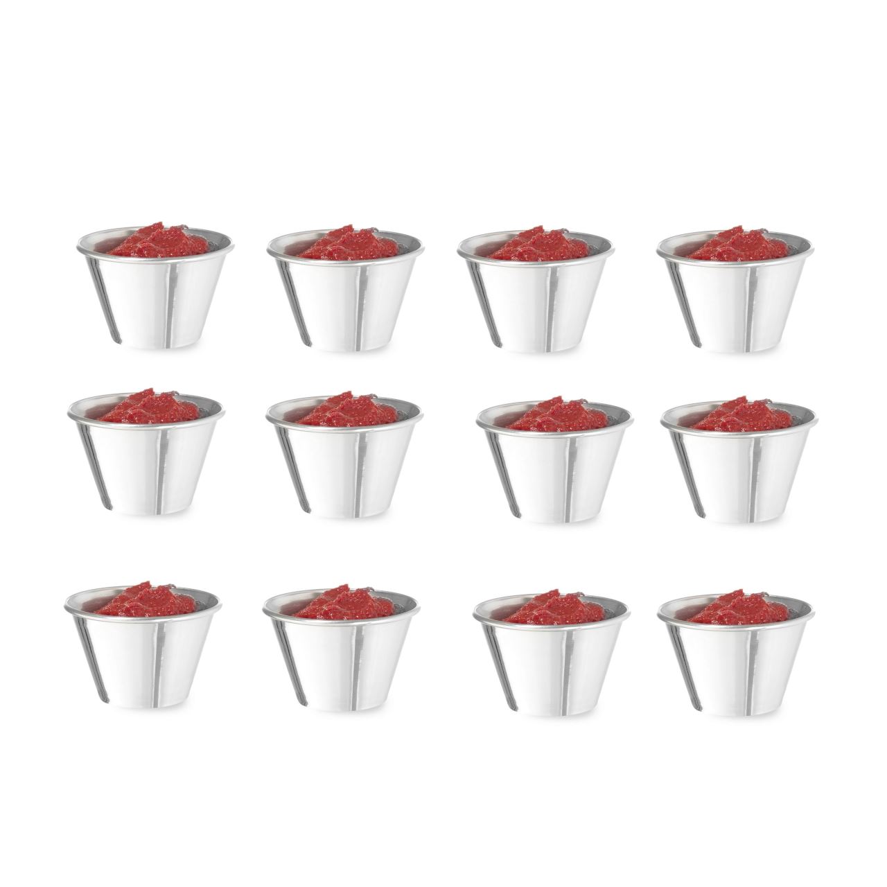 12590062_BIG.jpg Set 12 boluri pentru sos Hendi Inox 115 ml 73x(H)47 mm - Image 1