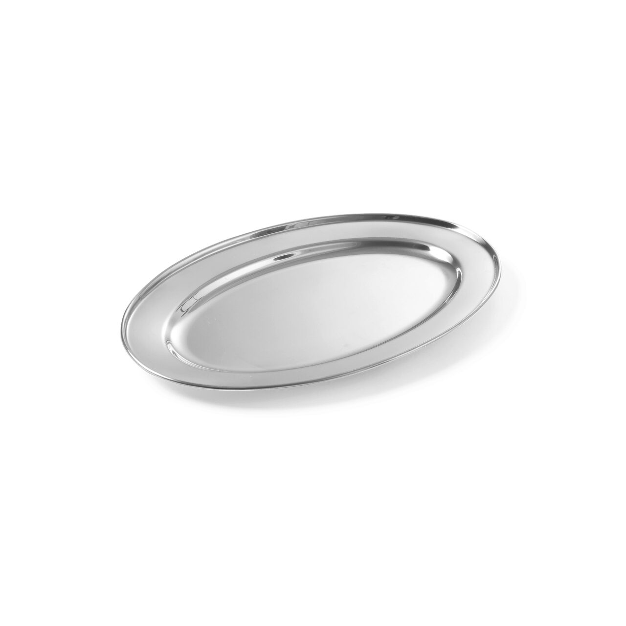 12590081_BIG.jpg Tava servire ovala, inox, 35x22 cm, Hendi - Image 1