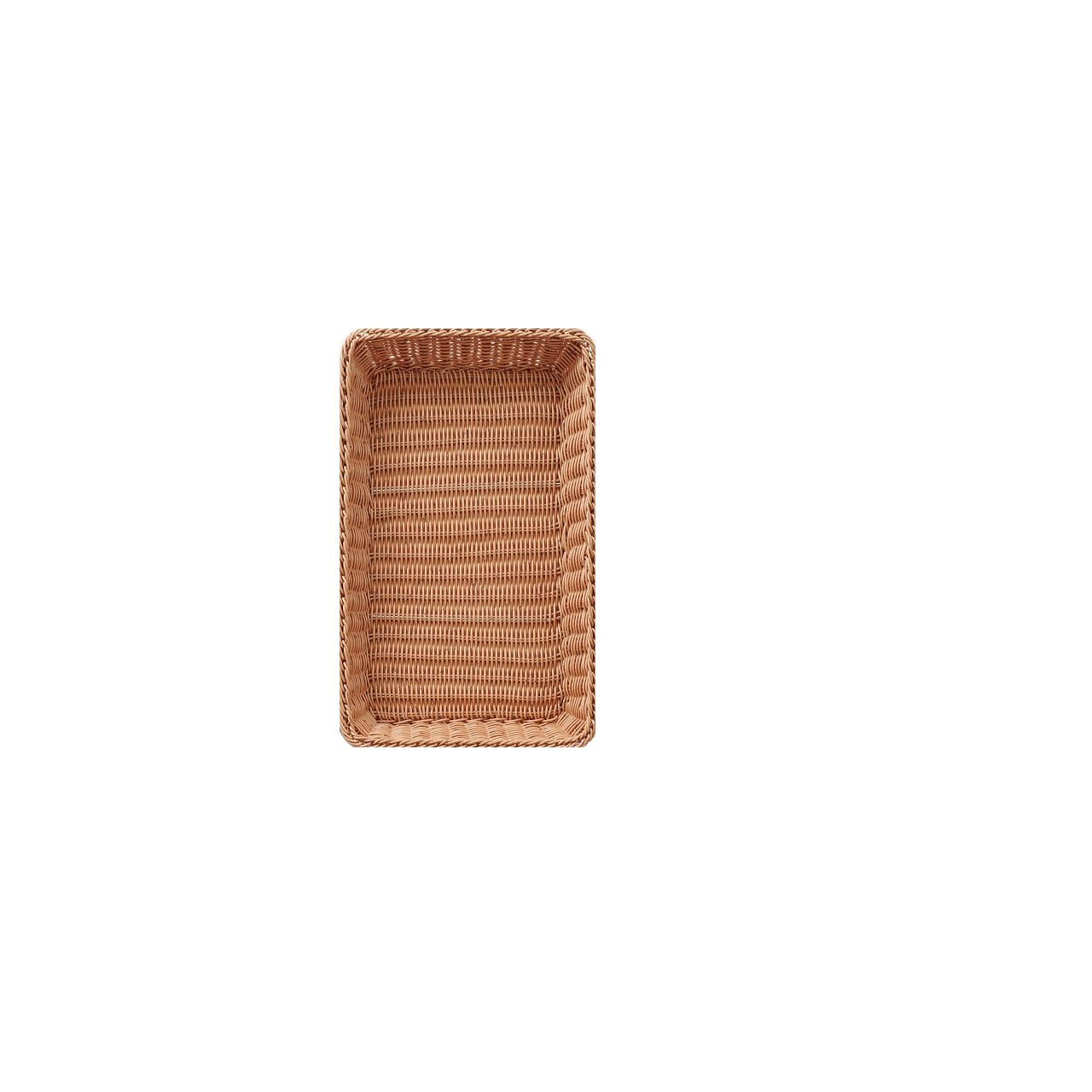 12590190_BIG.jpg Cos servire pentru paine, Hendi, GN 1/1 530x325x(H)65 mm, Maro - Image 1