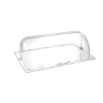 Capac Rolltop GN 1/1 pliabil, Hendi, transparent, policarbonat