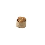 Cos pentru servire paine, Hendi fabricat din hartie lavabila kraft, Bej, 170x170x(H)150 mm