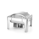 Chafing dish GN 2/3 finisaj satinat, 6 L,  dimensiune 395x430x290(h)mm