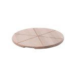 Platou / Planseta pizza, lemn de fag, 450 mm, compartimentata, Hendi