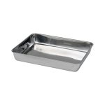 Tava pentru carne, otel inoxidabil, 260x200x(H)48 mm, Hendi