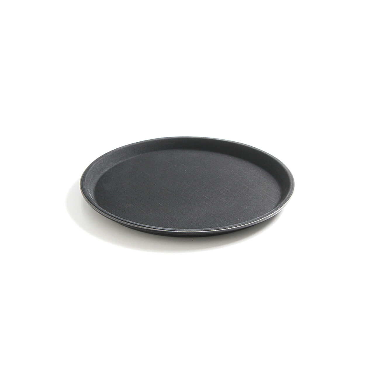 12590465_BIG.jpg Tava servire rotunda, diam. 46 cm, Hendi, poliester armat cu fibra de sticla cu strat anti-alunecare, neagra - Image 1