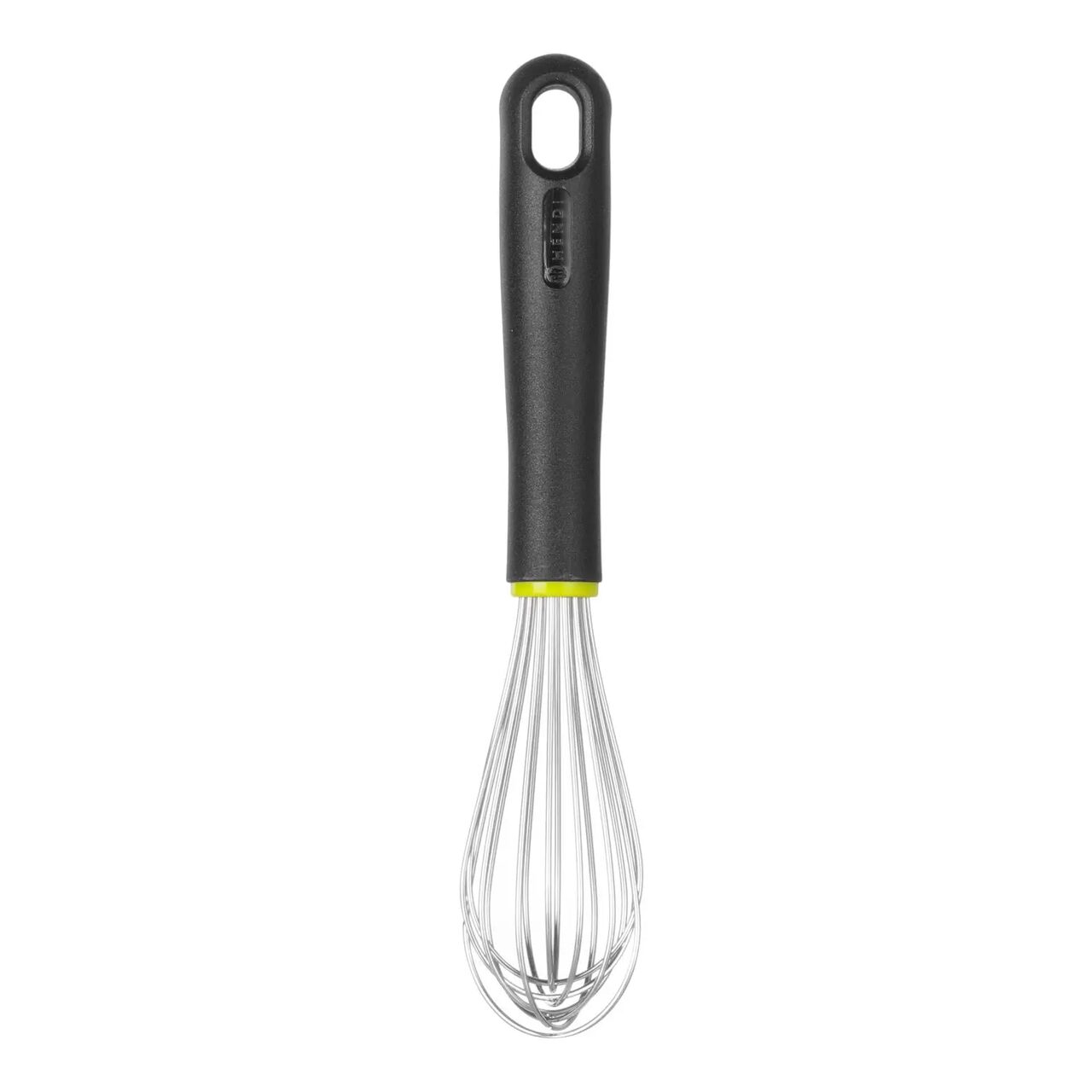 12590478_BIG.jpg Tel bucatarie tip French, 8 fire rigide si groase din inox cu maner nylon, 25 cm, Hendi - Image 1