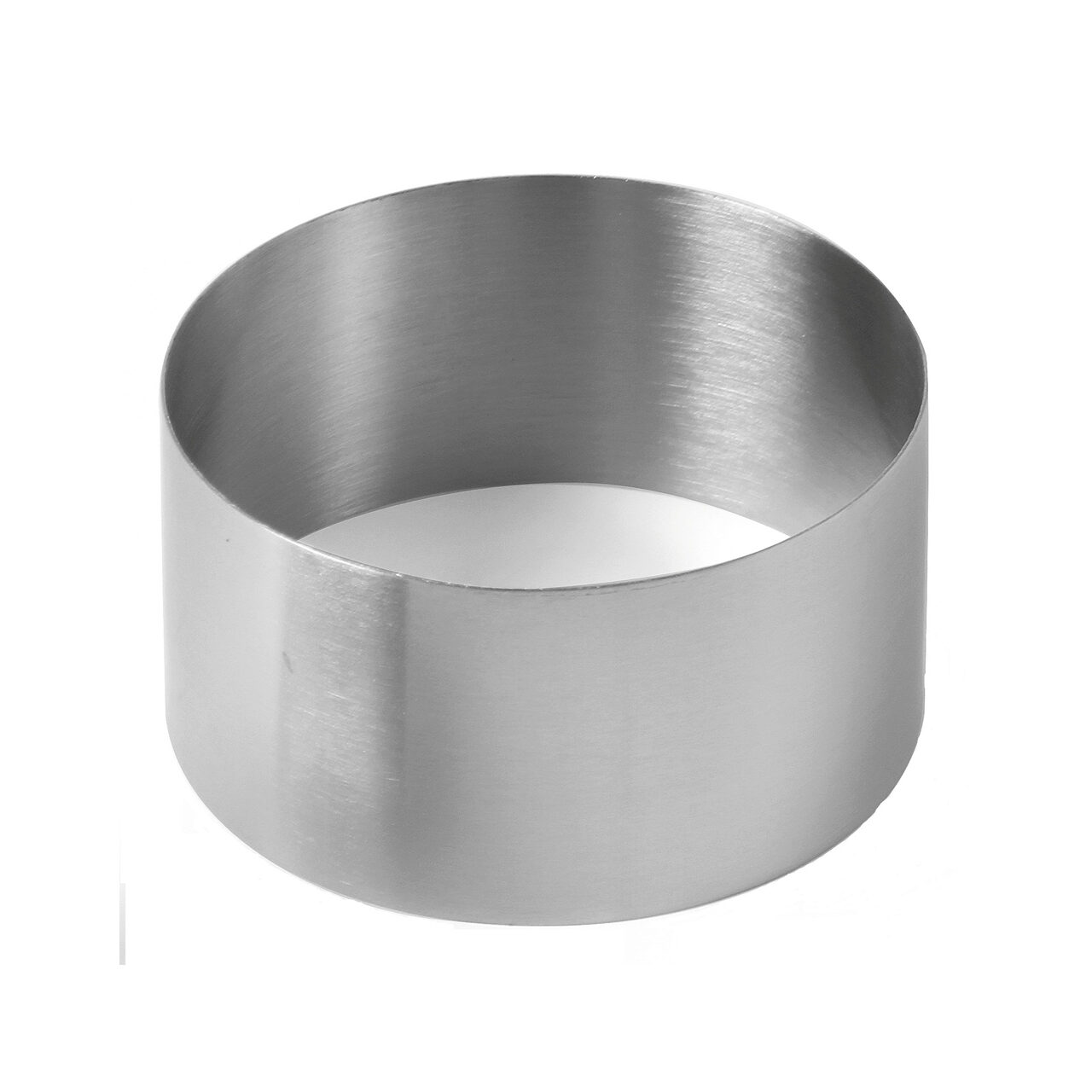12590520_BIG.jpg Forma Inel decorare alimente / prajituri, diametru 90x50(H) mm, Hendi, Inox - Image 1