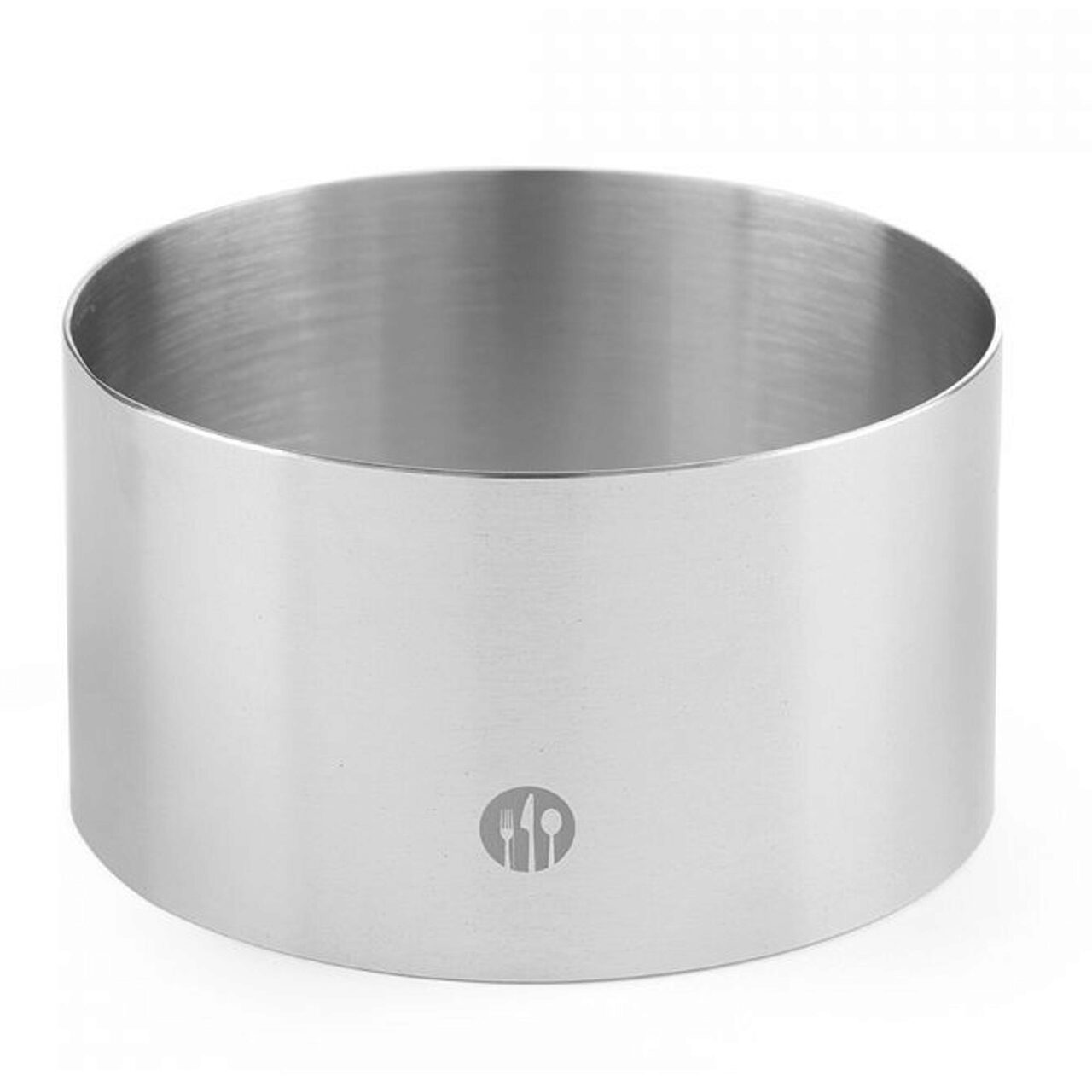 12590524_BIG.jpg Forma rotunda din inox Hendi pentru pastiserie si cofetarie, 200x(H)60mm - Image 1