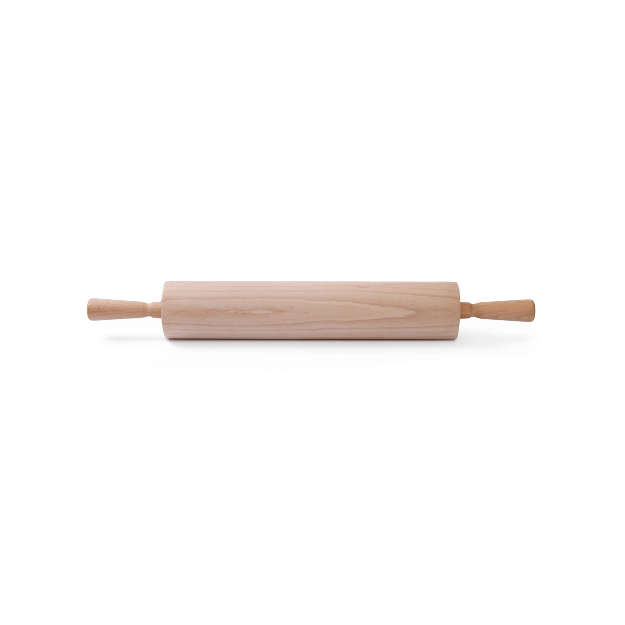 12590560_BIG.jpg Sucitor din lemn - cu rulmenti cu bile, lungime 398 mm, lungime cu manere 670 mm, diametru 100 mm - Image 1