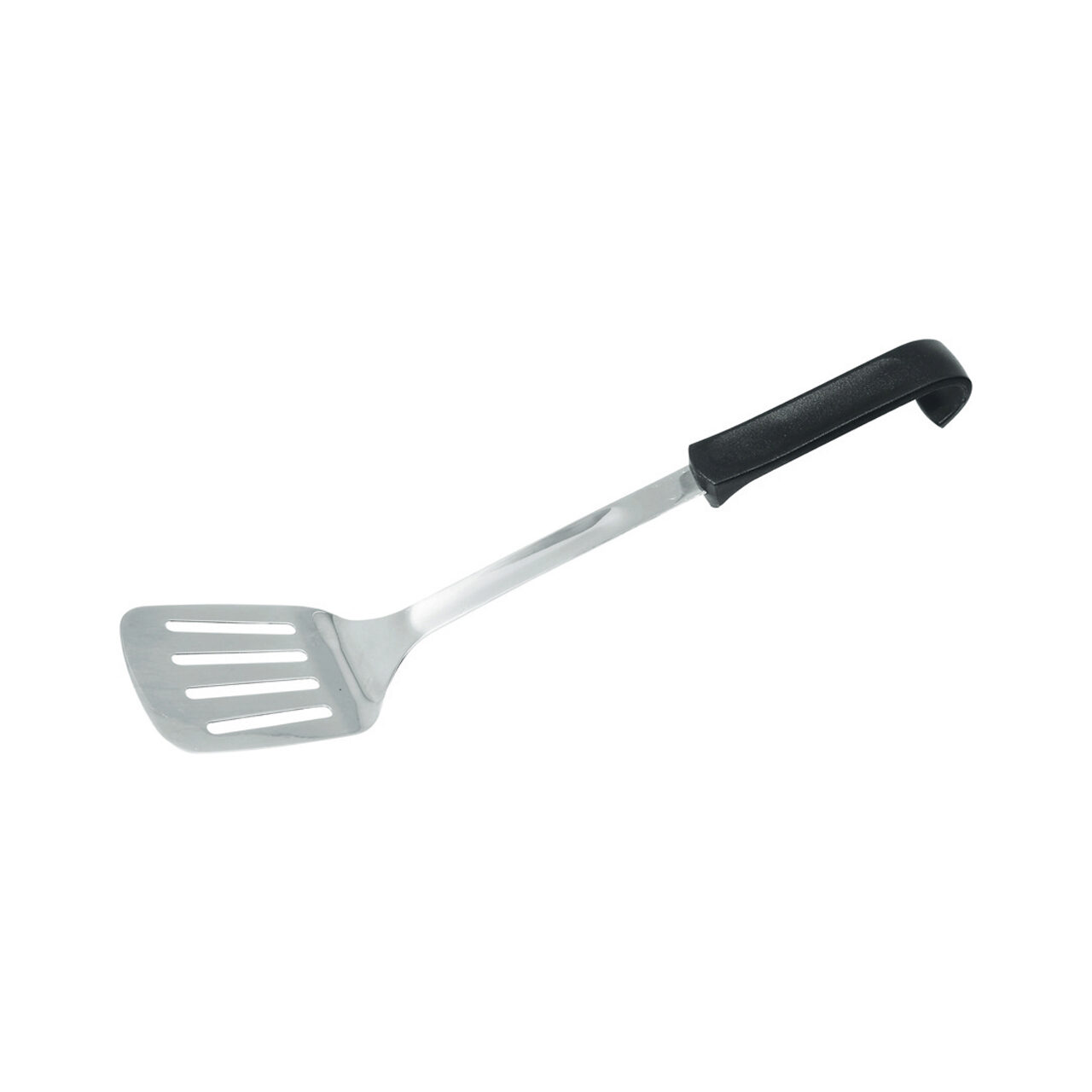 12590659_BIG.jpg Spatula Hendi cu fante, otel inoxidabil, maner polipropilena, 355 mm - Image 1