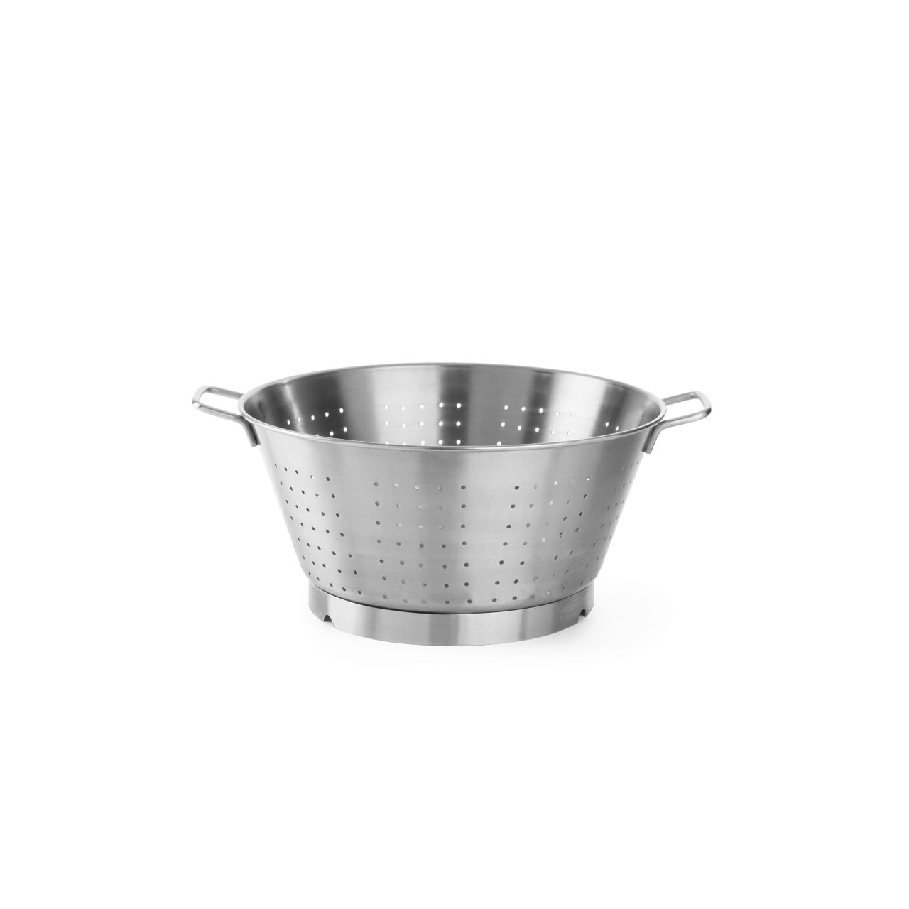 12590686_BIG.jpg Colander inox cu 2 manere, Hendi, design solid, 400x(H)220 mm - Image 1