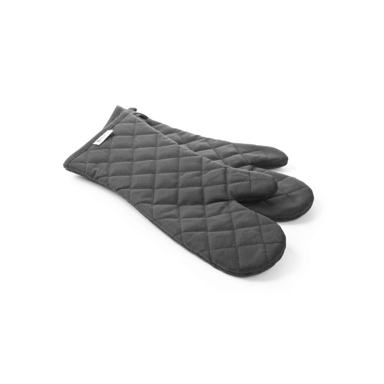 12590775_BIG.jpg Set 2 x manusi cuptor, protectie pana la 250 gr C, bumbac ignifug, lungime 43 cm, Hendi - Image 1