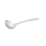 Lingura Hendi pentru sos, alba, 300 mm, 140 ml, plastic rezistent termic