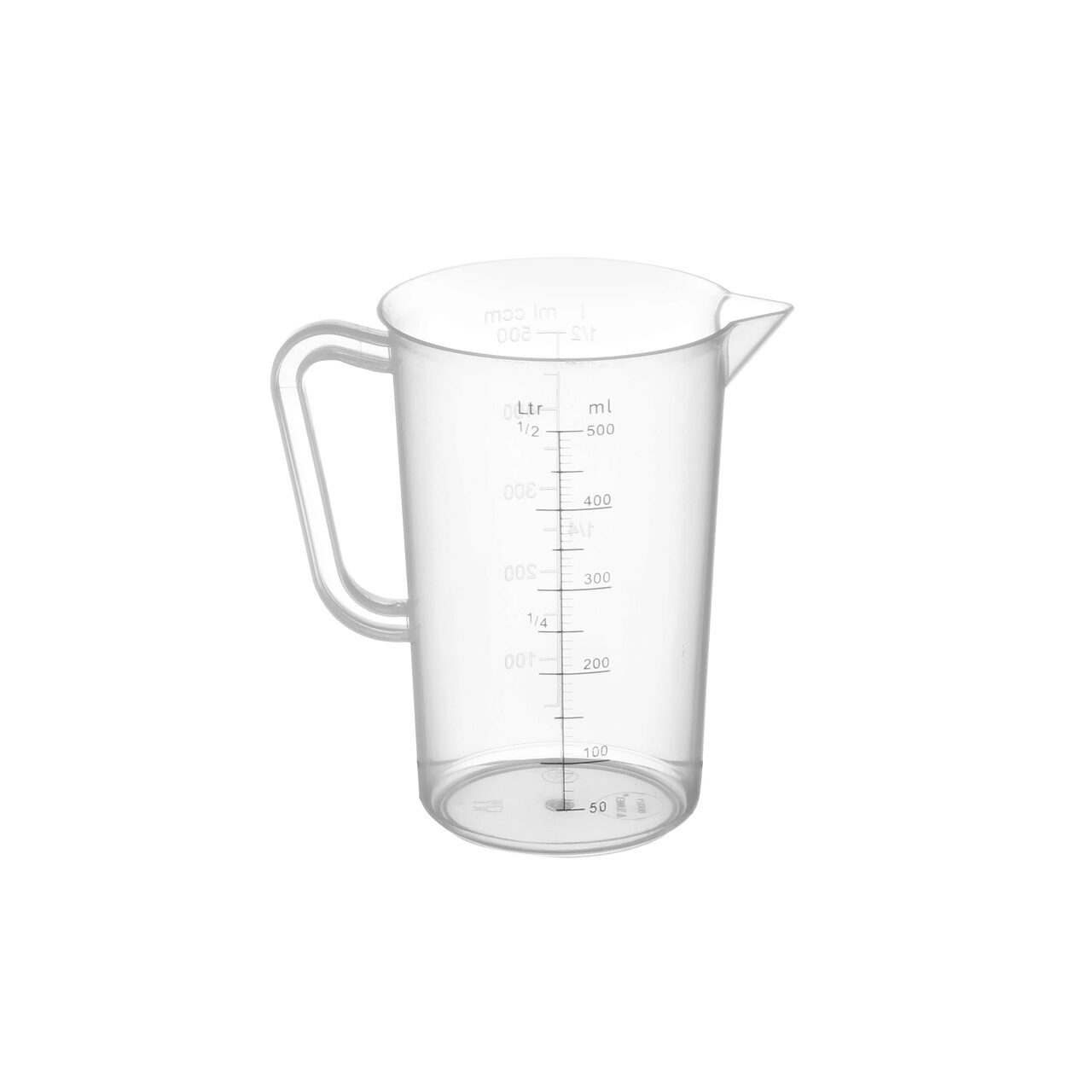 12590893_BIG.jpg Cana gradata Hendi din polipropilena 110x(H)170 mm, 1 litri - Image 1