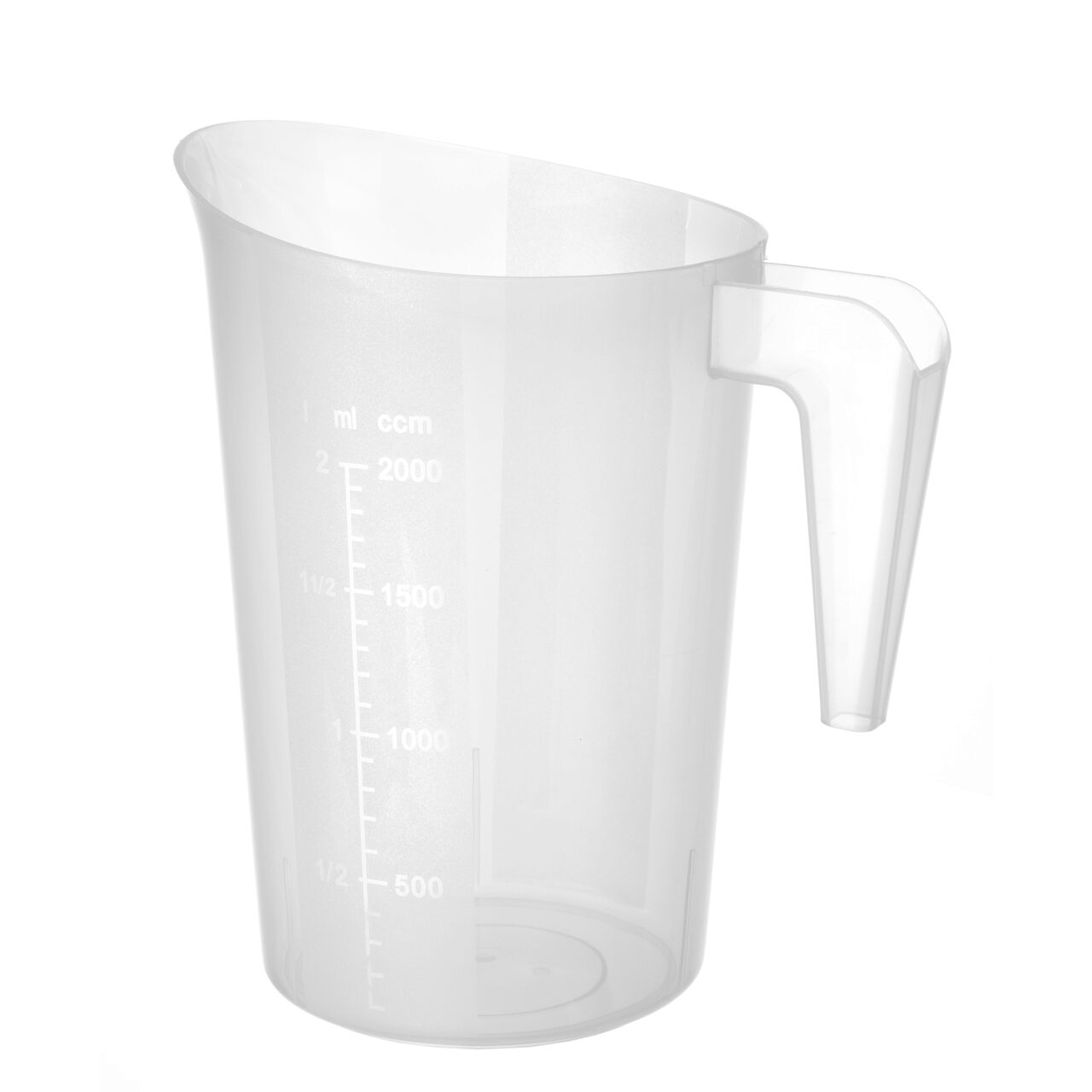 12590901_BIG.jpg Cana Hendi gradata din polipropilena, 0.5 litri, 95x(h)136 mm - Image 1