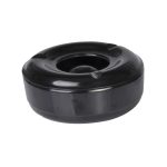Scrumiera Hendi, neagra, melamina 146 mm