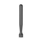 Agitator bar - muddler, Bar up, profilat,Hendi in forma de stea, Negru, ø34x207mm
